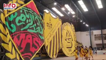 فيديو..تيفو أكثر من رائع وإبداع جميل لجماهير الماص.