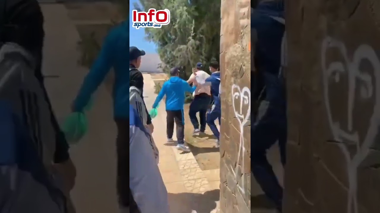 الشغب يعود لملاعب الهواة❌اعتداء بعض اعضاء مكتب مولودية طرفاية على بعثة النادي البلدي بورززات 🏟️⚽️