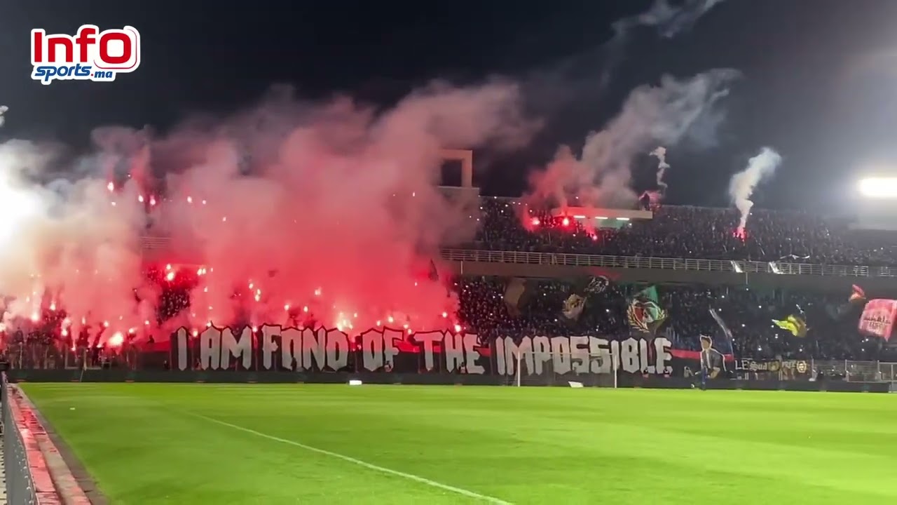 "كراكاج و الهدف " أجواء حماسية بالمدرجات وفوق أرضية الملعب البلدي بالقنيطرة🟢⚫️🔴