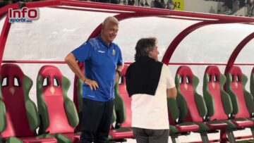 فيديو..روح رياضية عالية بين سابينتو وفيلود وحوار خاص قبل الكلاسيكو