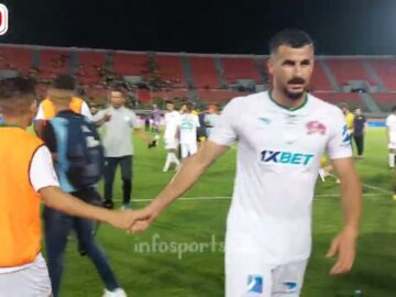 حسرة كبيرة على وجوه لاعبي الرجاء واعتذار للجماهير بعد التعادل