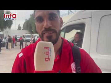 سفيان بنرحو”الأداء ديال اللعابة كان مزيان والجماهير لعاب دور مهم