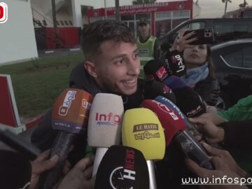 بوزوق: تمنيت لو كان الديربي بالجماهير ومستقبلي في الرجاء ليس