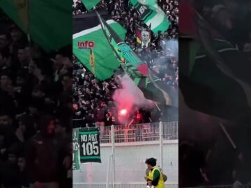 فيديو..فرحة كبيرة للاعبي الرجاء واحتفالية رائعة للجماهير بهدف التقدم في