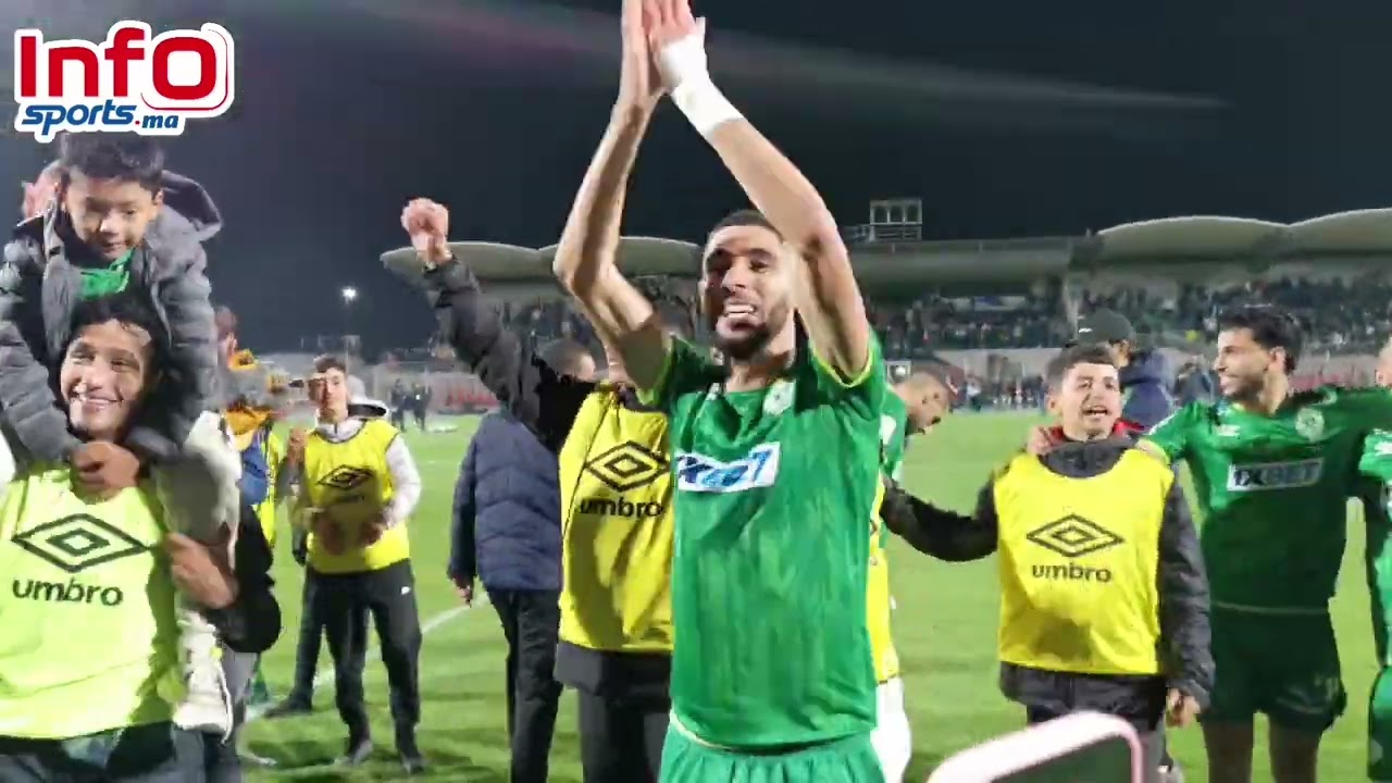 موهوب يتحول إلى كابو يلهب جماهير الرجاء بعد الفوز على أولمبيك أسفي