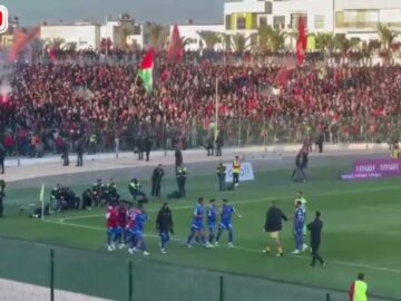 فرحة هدف مايلولا والجماهير الودادية