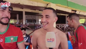 فيديو رائع..المغاربة خالقين السعادة بسان بيدرو ويعبرون عن فرحتهم بتألق