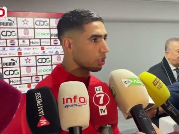 فيديو..حكيمي: حققنا فوزين مهمين وسنتأهل إلى المونديال ولكن هناك أشياء