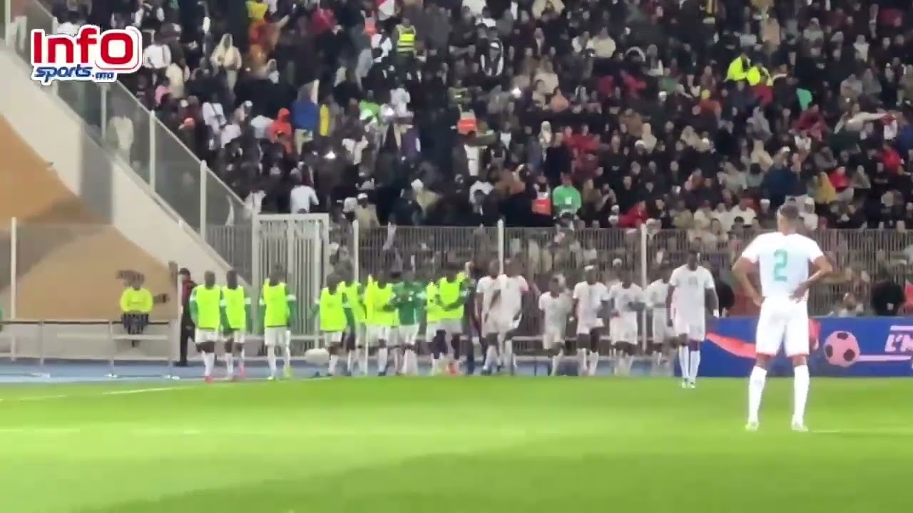 فرحة منتخب النيجر وجماهيره بهدفهم في مرمى المنتخب الوطني المغربي
