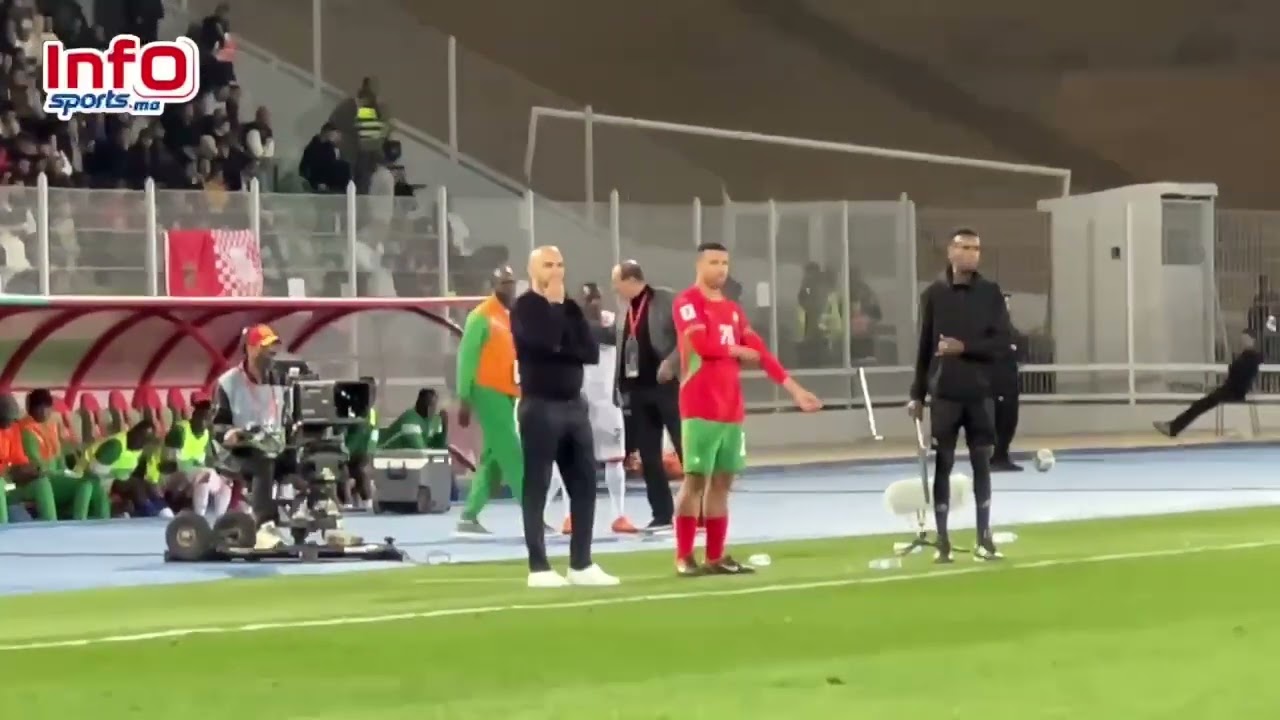 لحظة دخول إيغمان وبداية مشواره الدولي مع المنتخب الوطني