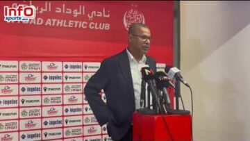 فيديو..الشابي: ديربي متوازن بعد 10 دقائق سيطرنا وسجلنا التعادل وتخلصنا