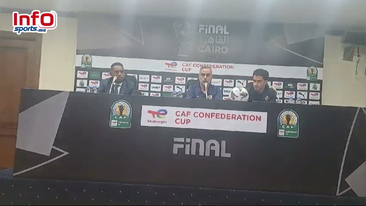فيديو..مدرب الزمالك يثير ضجة إعلامية بتصريحه: الزمالك أكبر من نهضة بركان.