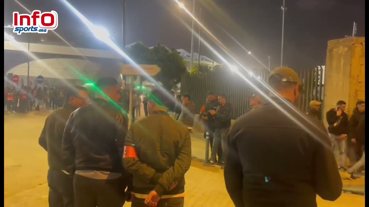 فيديو..شاهدوا كيف تغادر جماهير الجيش دونور وسط حضور أمني كبير.