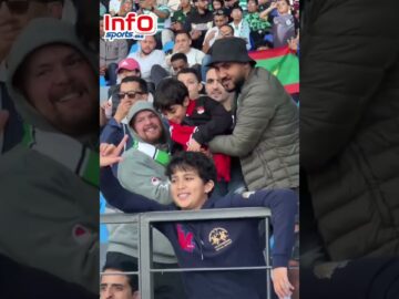 فيديو رائع..رجاويون ووداديون يتابعون الديربي جنبا إلى جنب بالمدرجات.