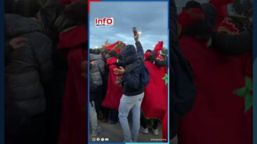 الجمهور المغربي في الموعد و يسرق الأنظار