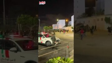 شغب واشتباكات بين جماهير الوداد والجيش بعد نهاية كلاسيكو