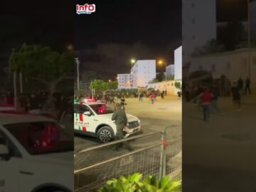 شغب واشتباكات بين جماهير الوداد والجيش بعد نهاية كلاسيكو