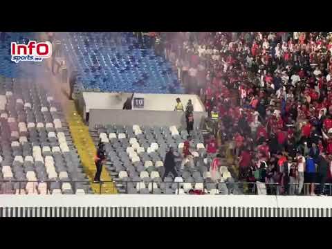 مناوشات وتراشق بين جماهير الكوكب المراكشي والرجاء