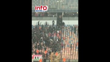 فيديو خطير..جماهير الأهلي وأفراد من الأمن يعتدون على جماهير الجيش