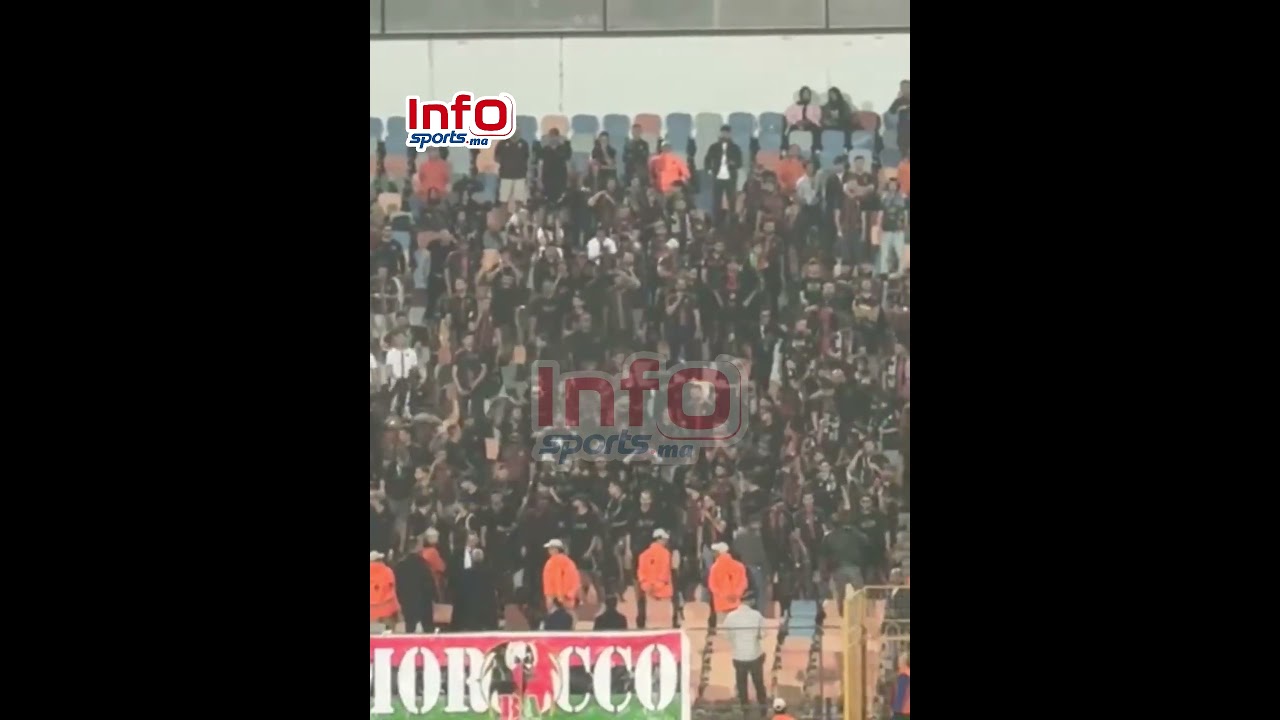 فيديو..جماهير الجيش تتحدى جماهير الأهلي بتشجيعات قوية في المدرجات.