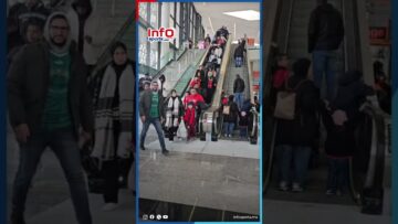 زحف جماهيري نحو الرباط من محطة حيّ الرياض ⚽🔥