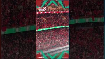 فرحة الجمهور المغربي بهدف إبراهيم دياز