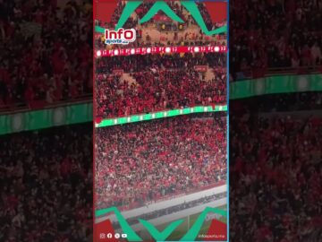 فرحة الجمهور المغربي بهدف إبراهيم دياز