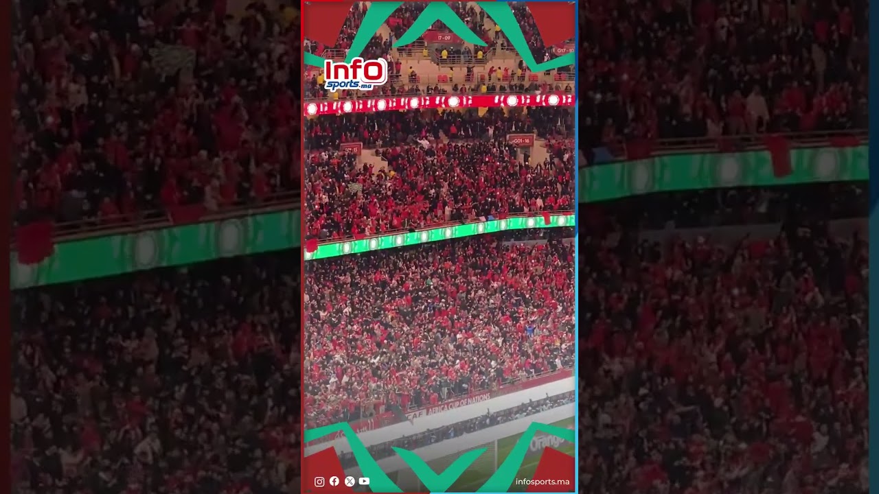 فرحة الجمهور المغربي بهدف إبراهيم دياز