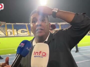 فيديو..الطاوسي يرد على تصريح مشجع حاول التشويش على تصريحه لوسائل