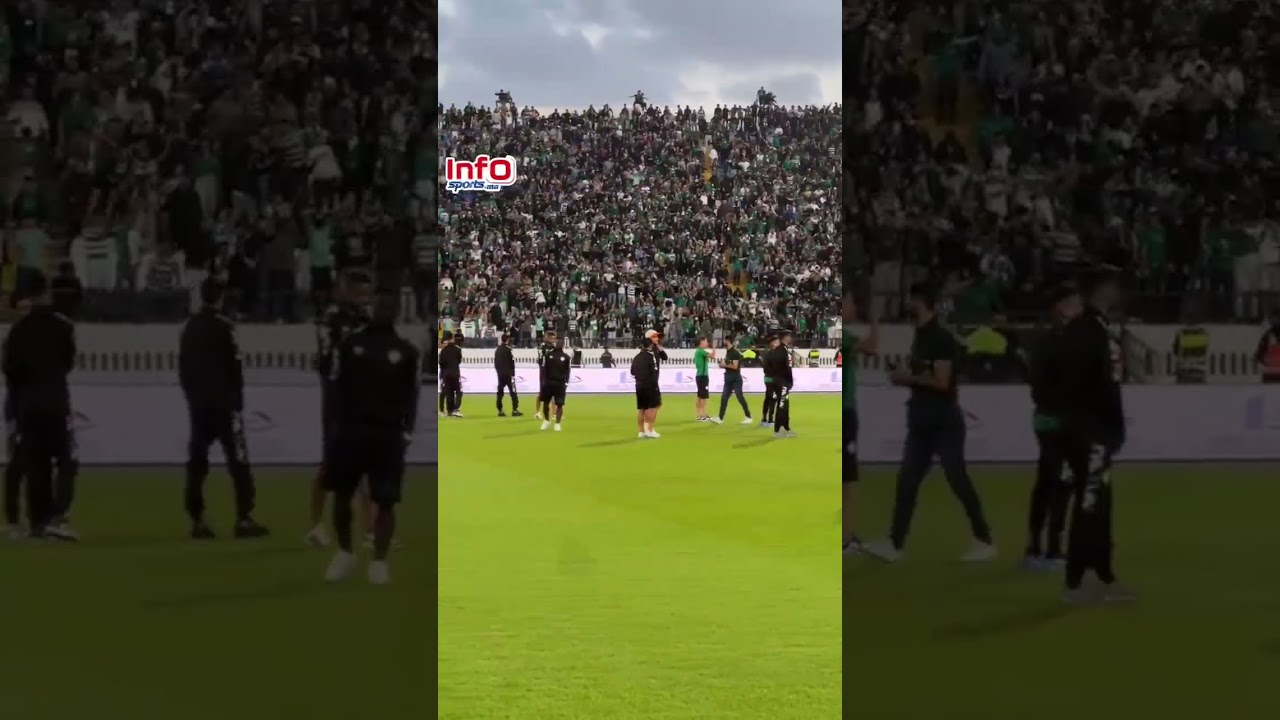 فيديو التبوريشة: شوفو كيفاش تفاعلت الجماهير مع دخول لاعبي الرجاء..أجواء لا توصف.