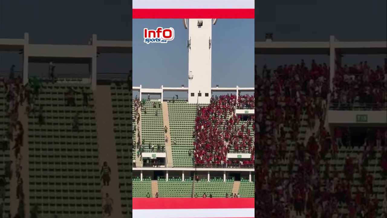 فيديو..شغب خطير واقتلاع للكراسي في مواجهة الدشيرة والكوكب.