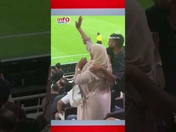 فيديو..لقطة مؤثرة..والدة إيغامان تبادله التحية بحرارة بعد تسجيل أول هدف