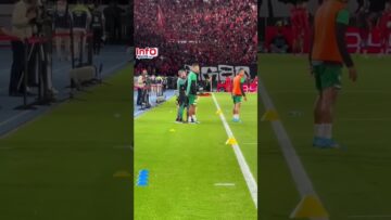 فيديو..بانون يتألم بعد إصابته في الإحماء.