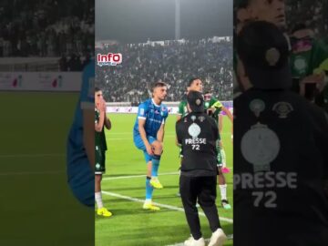 فيديو..تبادل رائع للتحية بين لاعبي الرجاء والجماهير بعد الفوز.