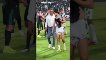 فيديو..حوار خاص بين بوكرين والشابي بعد المباراة.