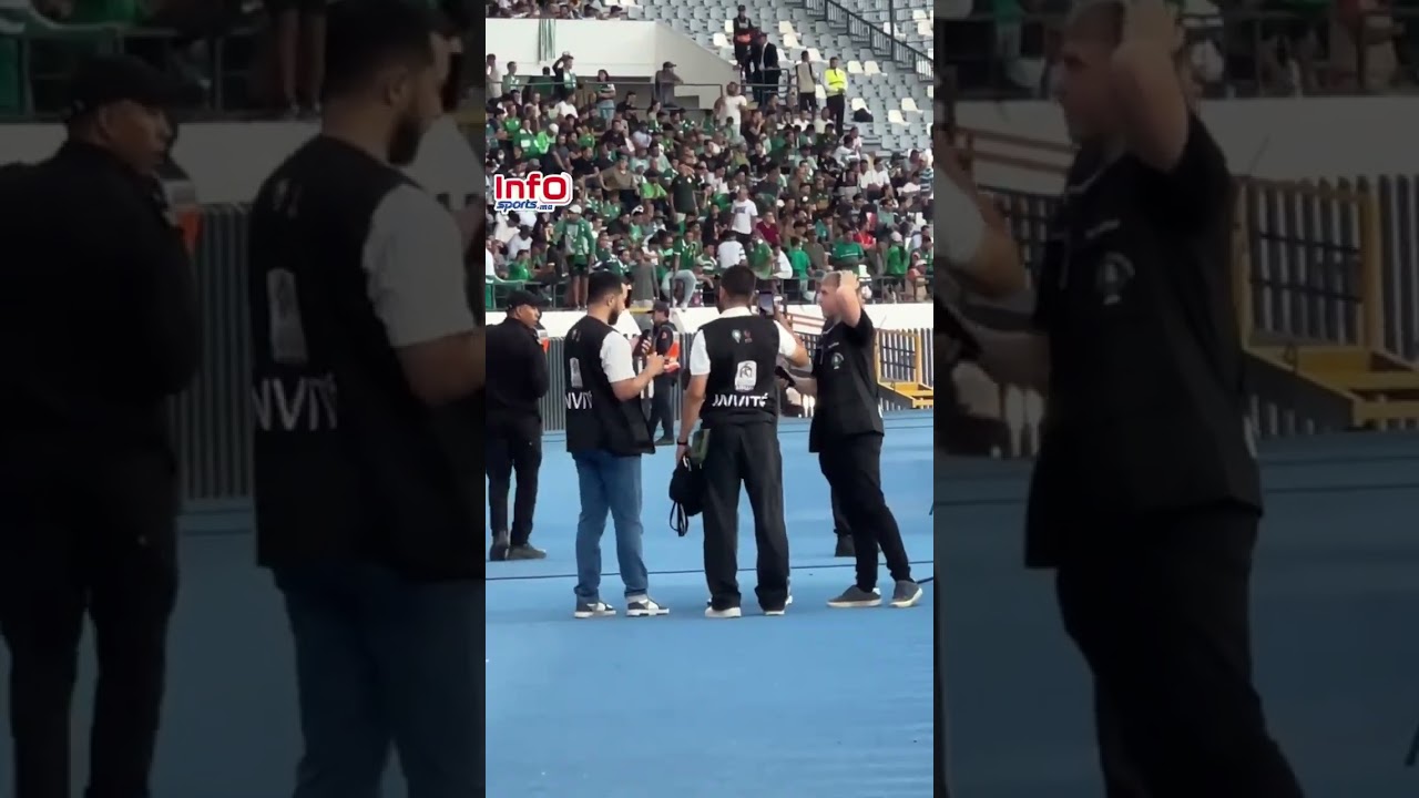 فيديو..يوتوبور من المغرب وفرنسا بقمة الرجاء والجيش بدعوة من العصبة الاحترافية