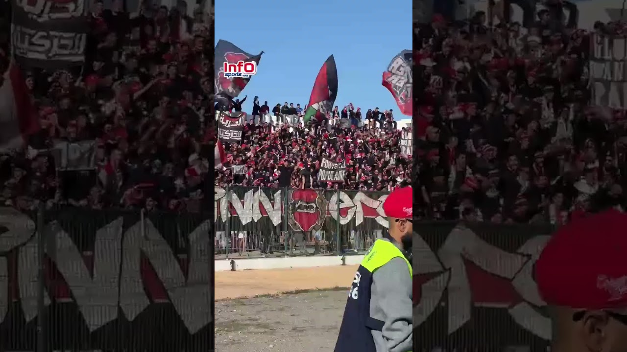 احتفالية الوينرز وفرحة لاعبي الوداد بهدف عزيز كي أمام حسنية أكادير