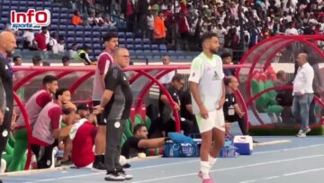 فيديو..كرسي احتياط الجزائر ورياض محرز على أعصابه في آخر دقائق