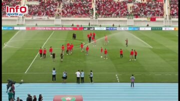 فيديو..استقبال كبير من الجماهير المغربية للأسود بمركب فاس.