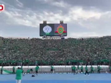 فيديو..أجواء حماسية واحتفالية رائعة بمدرجات المكانة