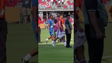 فيديو..بنهاشم يغادر الملعب واستياء كبير على محياه.