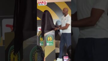 فيديو..لحظة الكشف عن التصميم اللقب الجديد لكأس دوري أبطال إفريقيا.