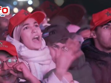 فيديو خرافي لأجواء “فان زون مراكش” وفرحة الجماهير المغربية بتأهل