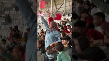 فرحة الجماهير بالهدف الوحيد للمنتخب النسوي رغم الهزيمة أمام إيطاليا