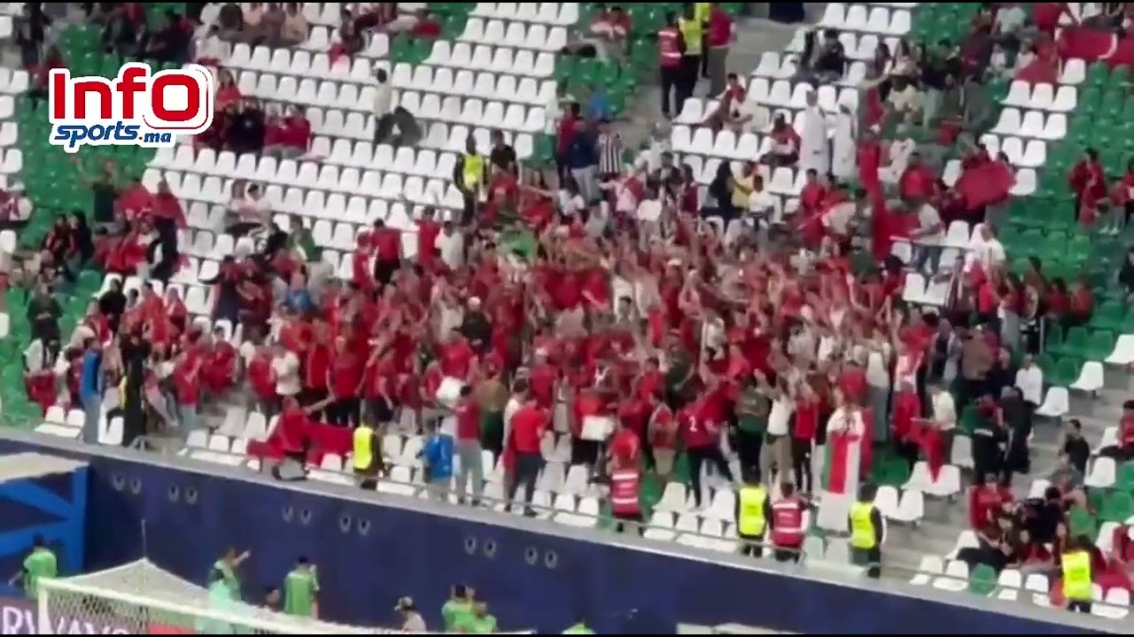 رغم قِلّتها.. الجماهير المغربية تصنع الحدث في استاد المدينة التعليمية