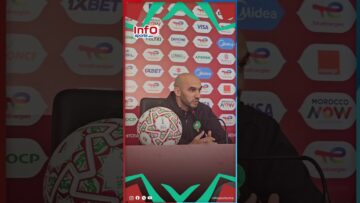 الركراكي: الجمهور المغربي لا مثيل له وعندما تشاهد في الملعب