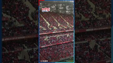 الجمهور في الموعد .. يحفز الأسود بٰ ” سير ..سير