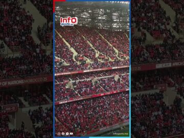 الجمهور في الموعد .. يحفز الأسود بٰ ” سير ..سير