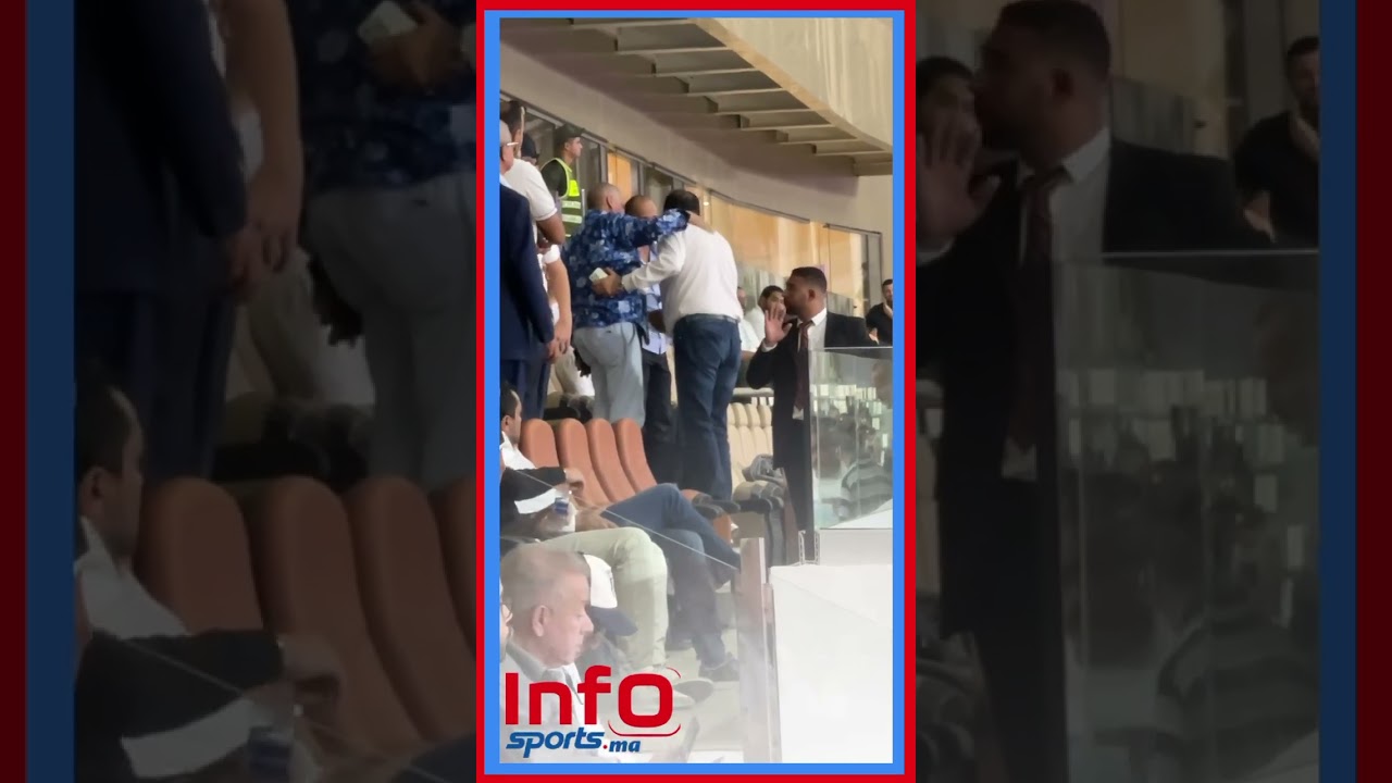 ايت منا رئيس الوداد رفقة المكتب المسير في أول مقابلة بعد الجمع العام للفريق