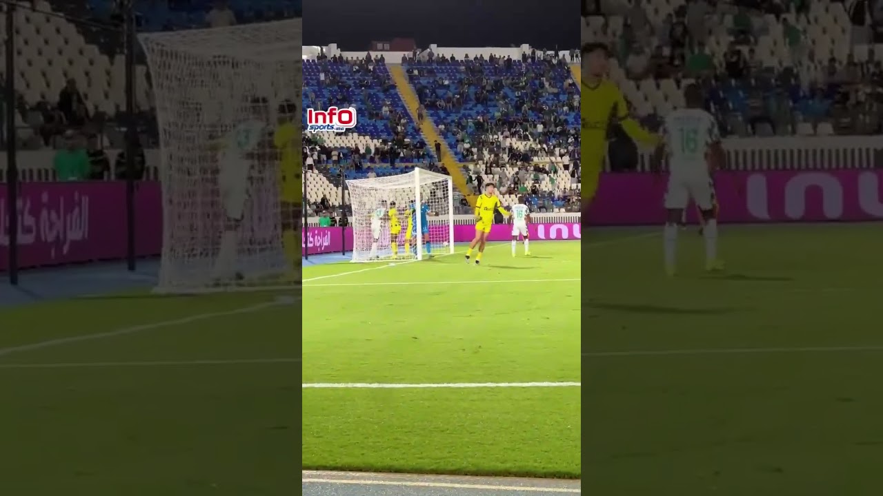 بنجديدة يسجل التعادل للماص ويعتذر لجماهير الرجاء